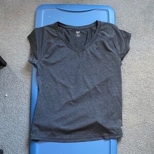 Everlast Dark Gray Short Sleeve V-Neck Tee